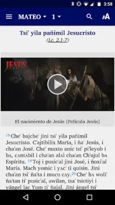 Chol de Tumbalá - Biblia android App screenshot 4